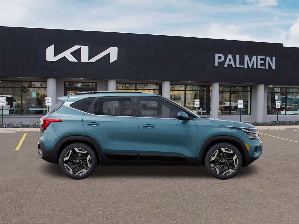 2026 Pluton Blue Kia Seltos SX AWD SUV