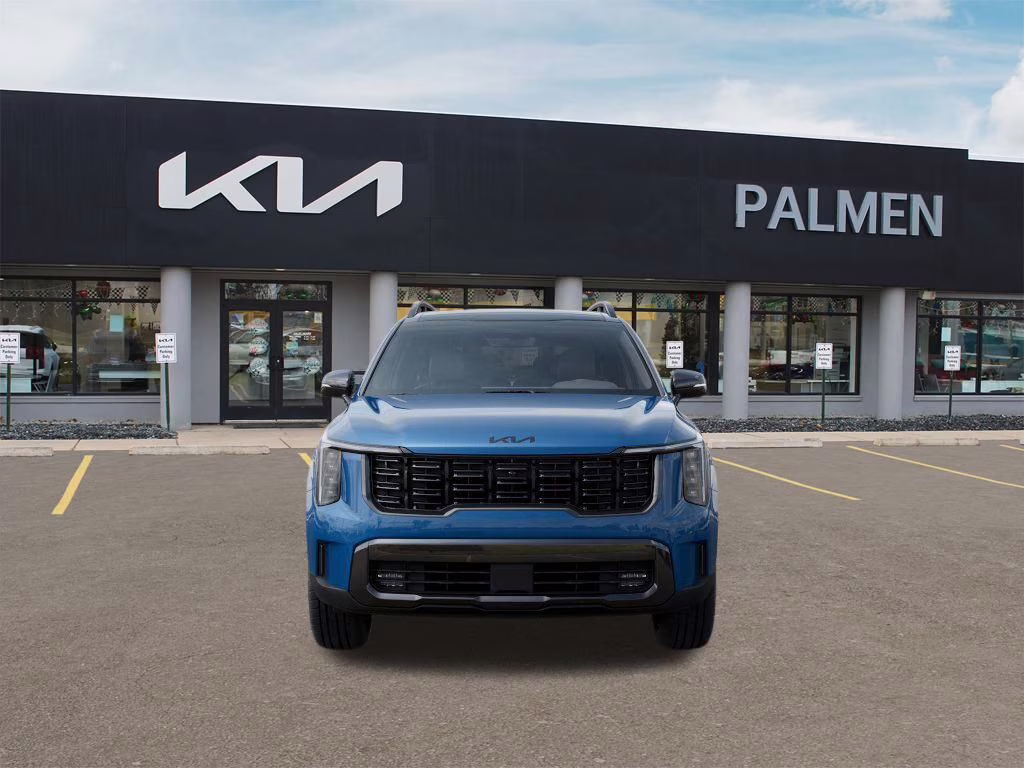 2026 Mineral Blue Kia Sorento Hybrid X-Line SX Prestige AWD SUV