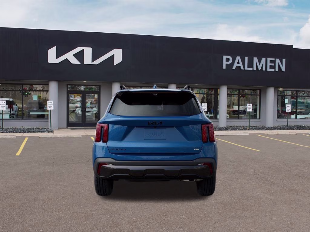 2026 Mineral Blue Kia Sorento Hybrid X-Line SX Prestige AWD SUV