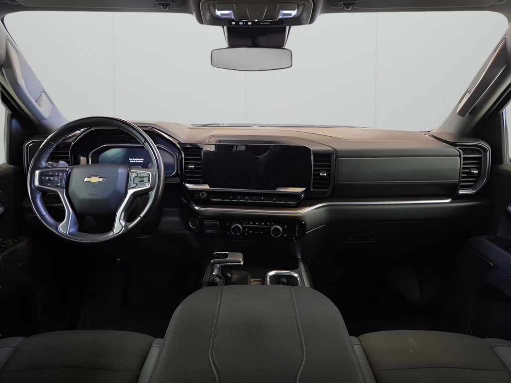 2025 Summit White Chevrolet Silverado 1500 LT 4X4 Truck