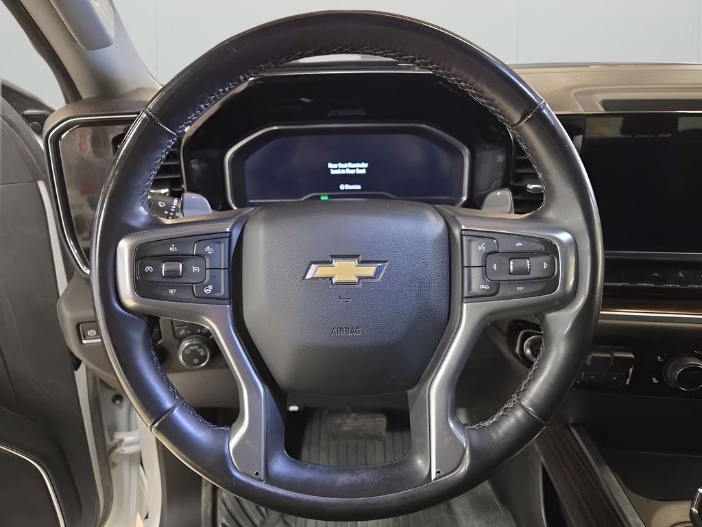 2025 Summit White Chevrolet Silverado 1500 LT 4X4 Truck