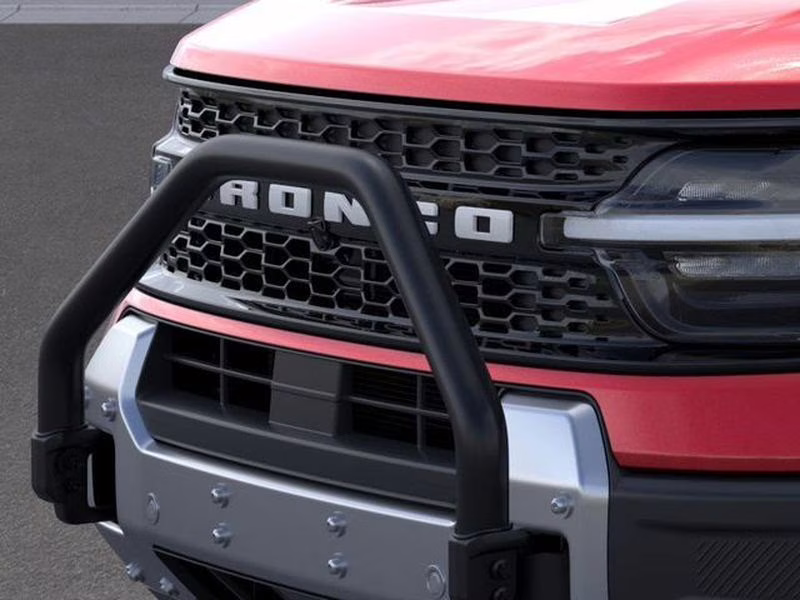 2026 Ruby Red Metallic Tinted Clearcoat Ford Bronco Sport Outer Banks 4X4 SUV