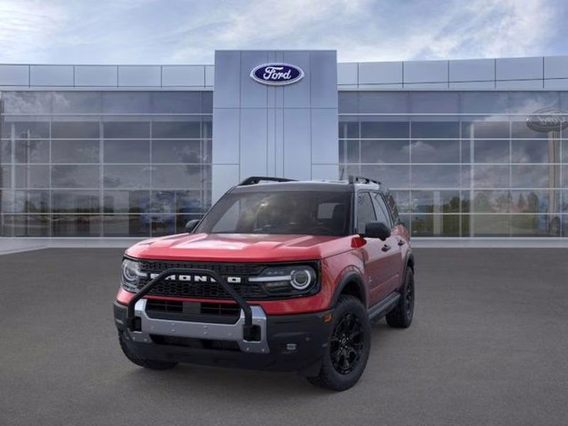 2026 Ruby Red Metallic Tinted Clearcoat Ford Bronco Sport Outer Banks 4X4 SUV