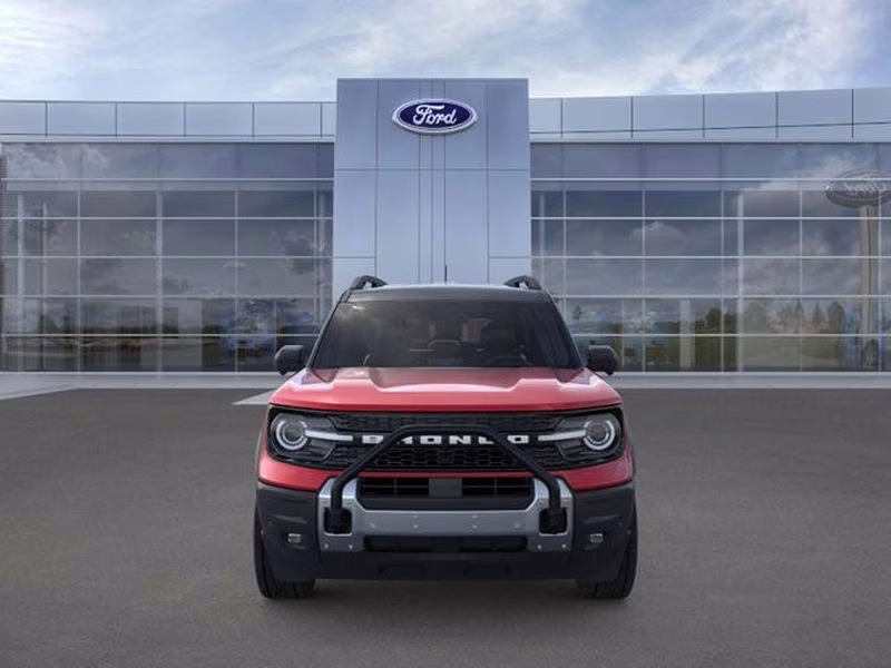 2026 Ruby Red Metallic Tinted Clearcoat Ford Bronco Sport Outer Banks 4X4 SUV
