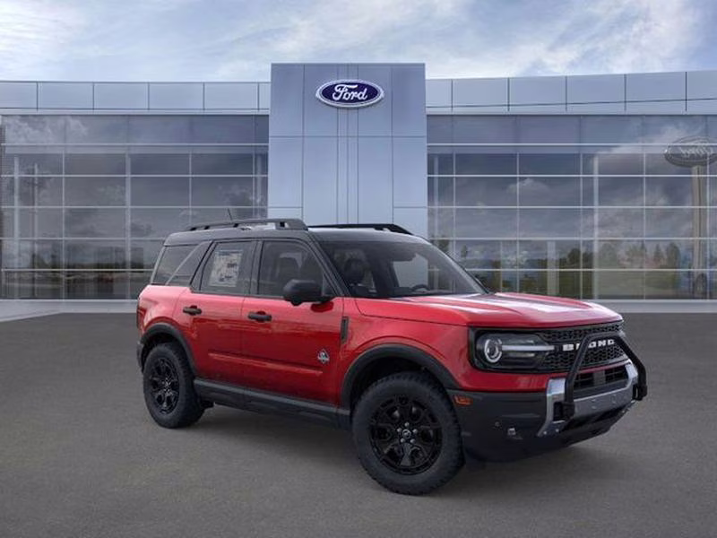 2026 Ruby Red Metallic Tinted Clearcoat Ford Bronco Sport Outer Banks 4X4 SUV