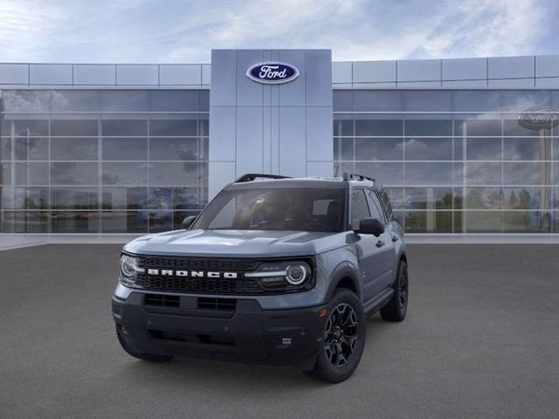 2026 Azure Gray Metallic Tri-Coat Ford Bronco Sport Outer Banks 4X4 SUV
