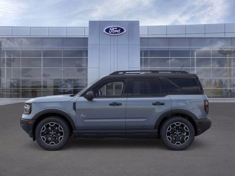 2026 Azure Gray Metallic Tri-Coat Ford Bronco Sport Outer Banks 4X4 SUV