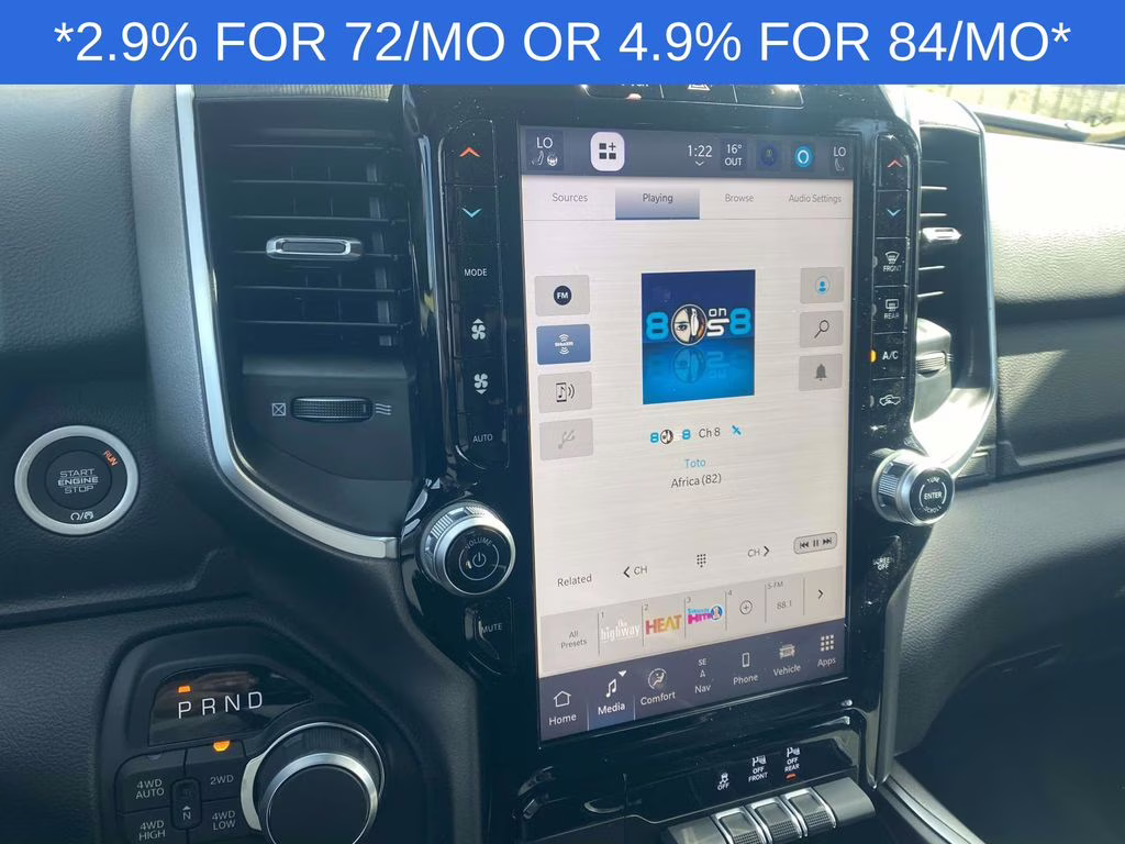 2026 Diamond Black Crystal Pearlcoat Ram 1500 Big Horn/Lone Star 4X4 Truck