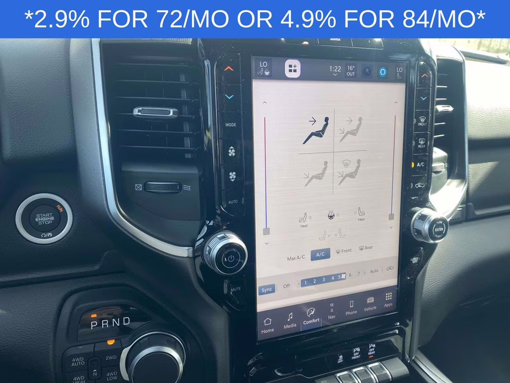 2026 Diamond Black Crystal Pearlcoat Ram 1500 Big Horn/Lone Star 4X4 Truck