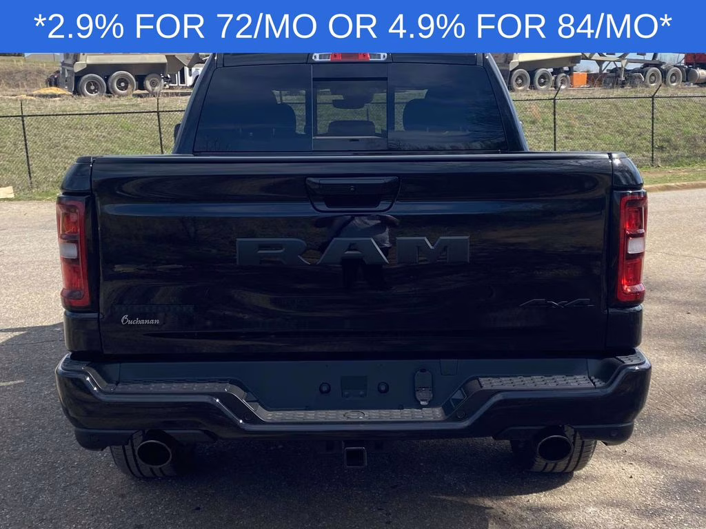 2026 Diamond Black Crystal Pearlcoat Ram 1500 Big Horn/Lone Star 4X4 Truck