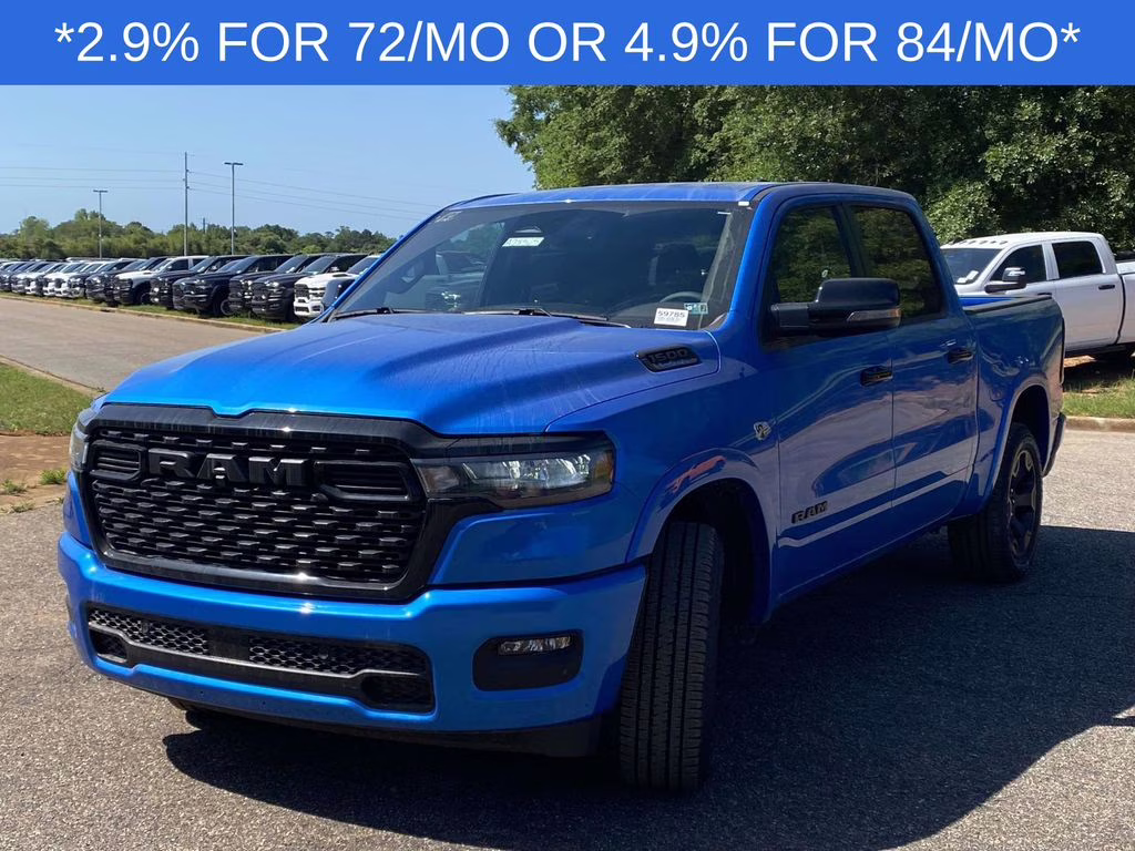 2026 Hydro Blue Pearlcoat Ram 1500 Big Horn/Lone Star 4X4 Truck