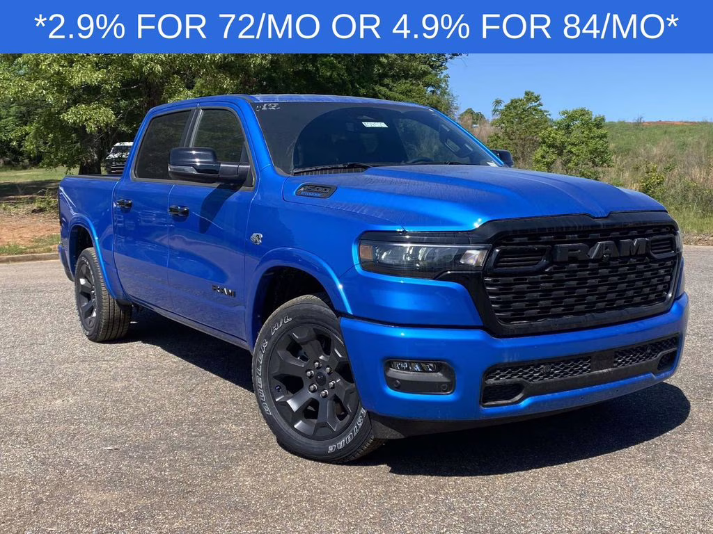 2026 Hydro Blue Pearlcoat Ram 1500 Big Horn/Lone Star 4X4 Truck