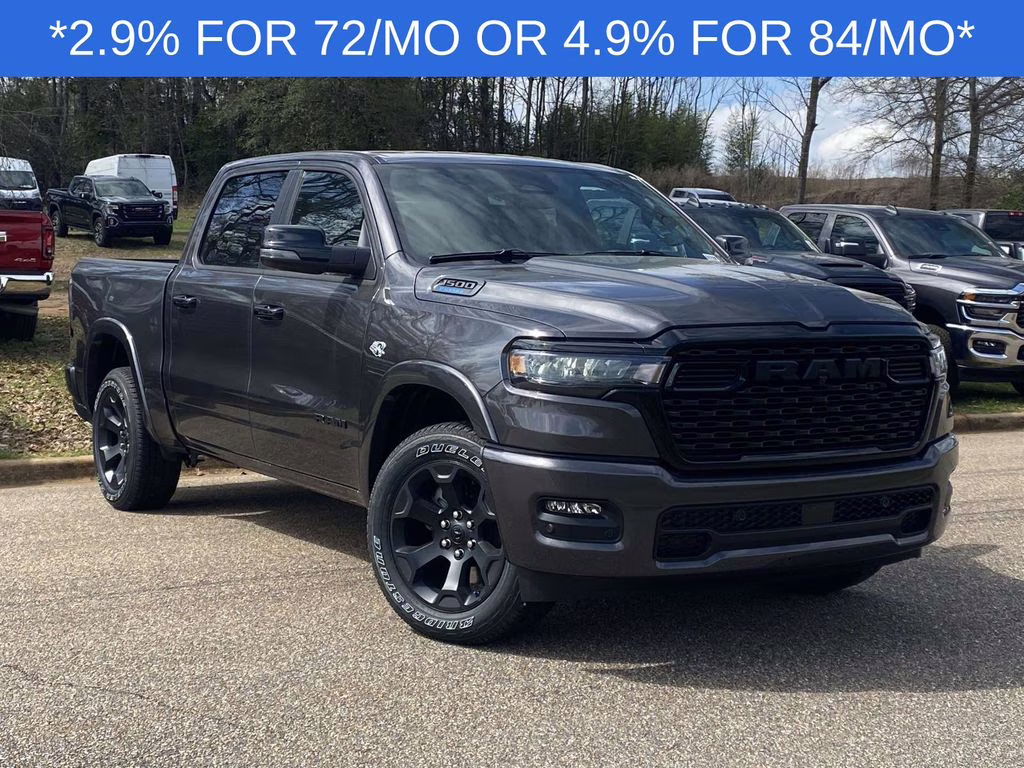 2026 Granite Crystal Metallic Clearcoat Ram 1500 Big Horn/Lone Star 4X4 Truck