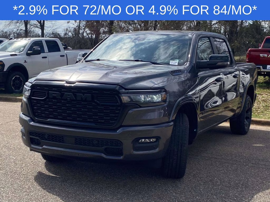 2026 Granite Crystal Metallic Clearcoat Ram 1500 Big Horn/Lone Star 4X4 Truck