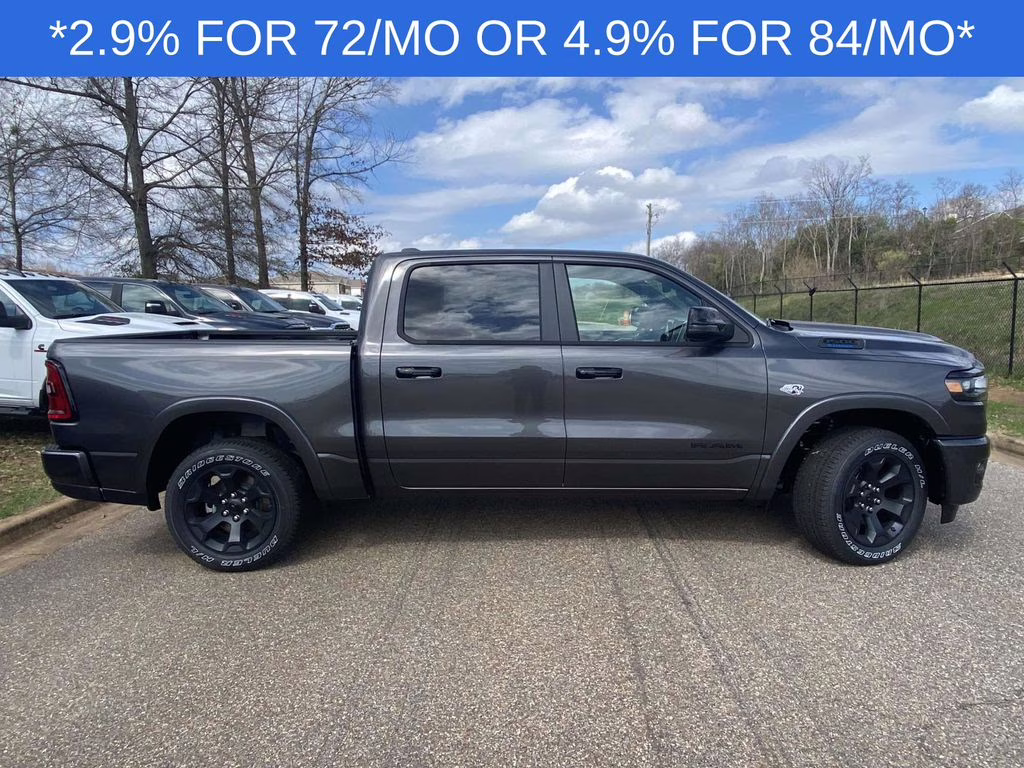 2026 Granite Crystal Metallic Clearcoat Ram 1500 Big Horn/Lone Star 4X4 Truck