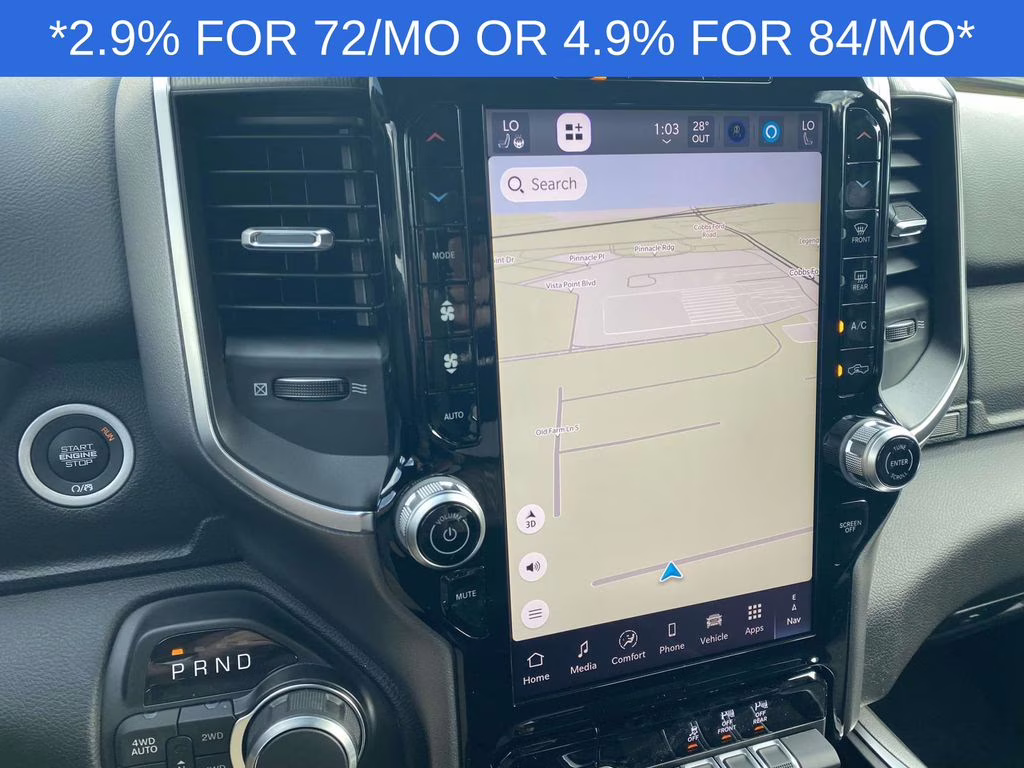 2026 Granite Crystal Metallic Clearcoat Ram 1500 Big Horn/Lone Star 4X4 Truck