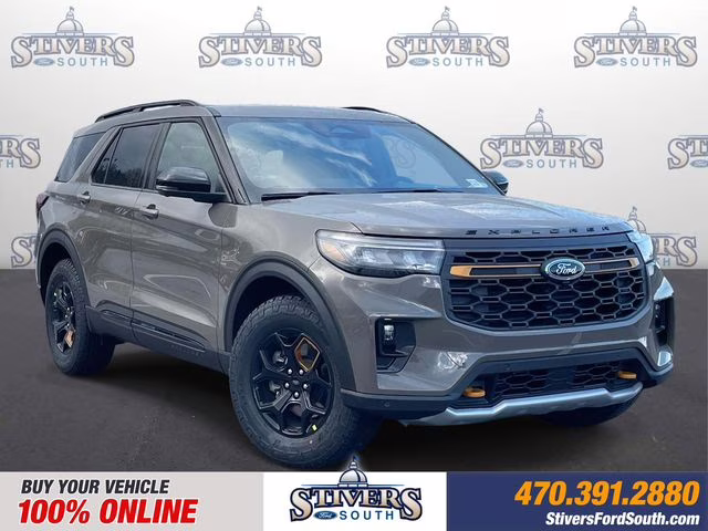 2026 Gray Ford Explorer Tremor 4X4 SUV