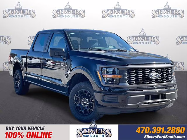 2026 Black Metallic Ford F-150 STX RWD Truck