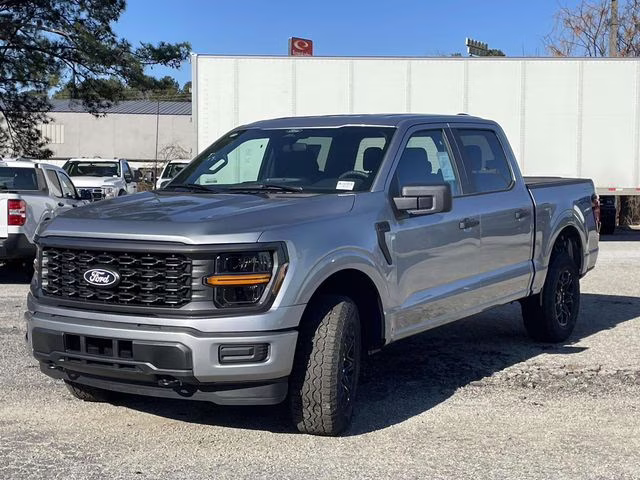 2026 Silver Metallic Ford F-150 STX 4X4 Truck
