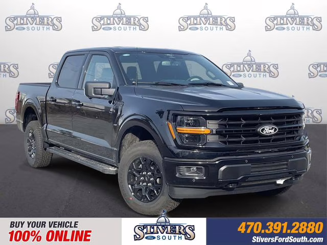 2026 Black Metallic Ford F-150 XLT 4X4 Truck