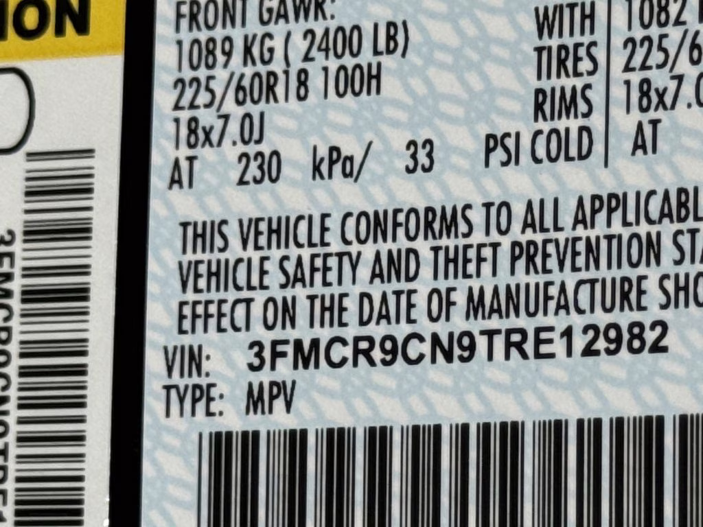 2026 Shadow Black Ford Bronco Sport Outer Banks 4X4 SUV