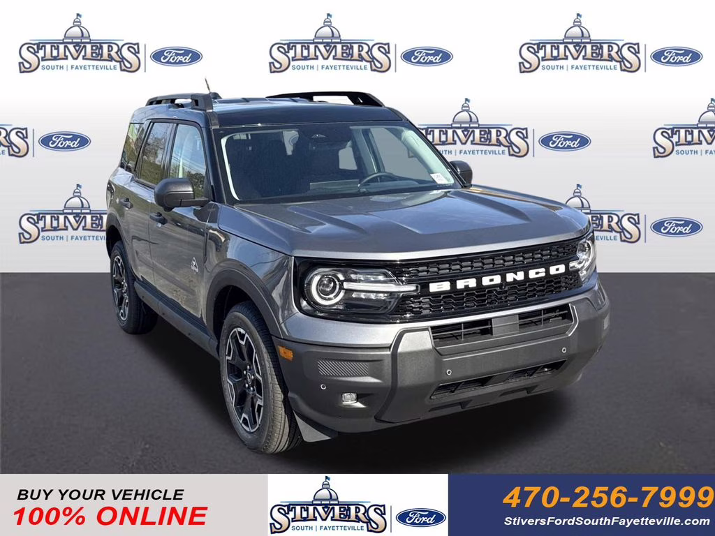 2026 Gray Metallic Ford Bronco Sport Outer Banks 4X4 SUV