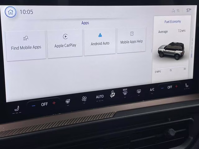 2026 Azure Gray Metallic Ford Bronco Sport Outer Banks 4X4 SUV