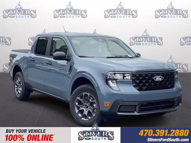 2026 Azure Gray Metallic Ford Maverick XLT AWD Truck