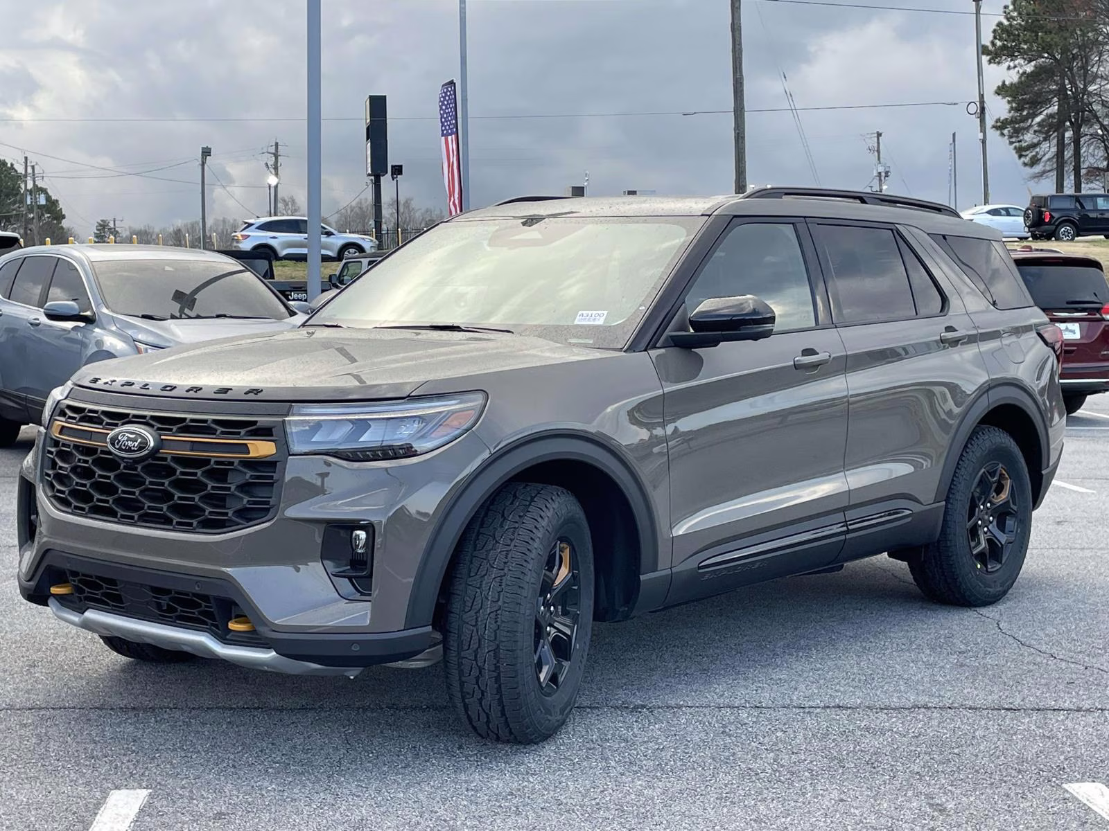 2026 Gray Ford Explorer Tremor 4X4 SUV