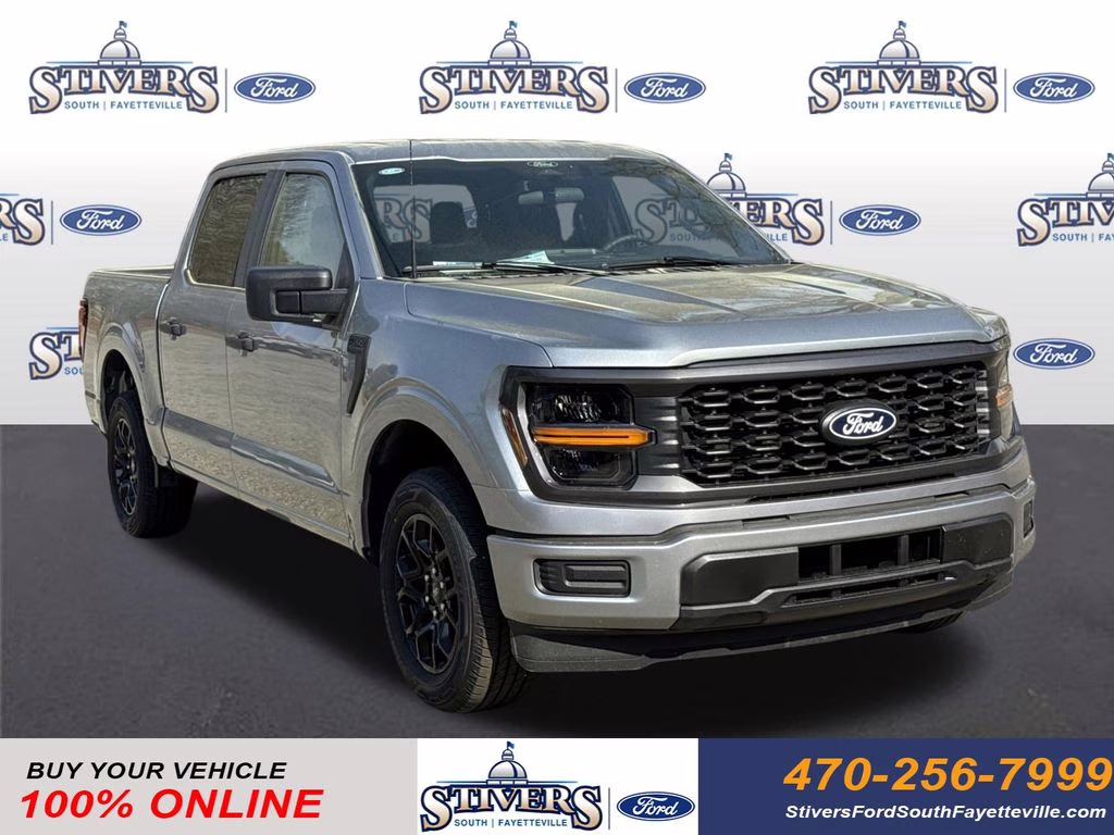 2026 Silver Metallic Ford F-150 STX RWD Truck