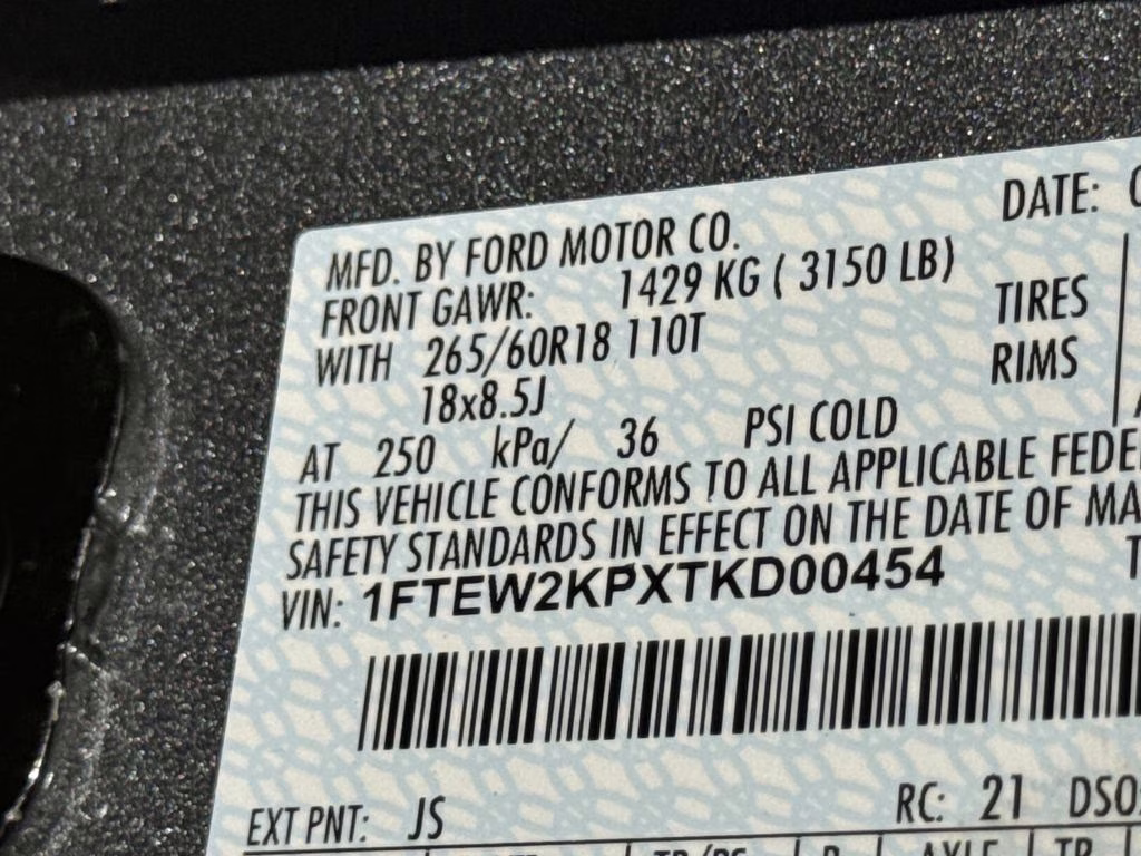 2026 Silver Metallic Ford F-150 STX RWD Truck