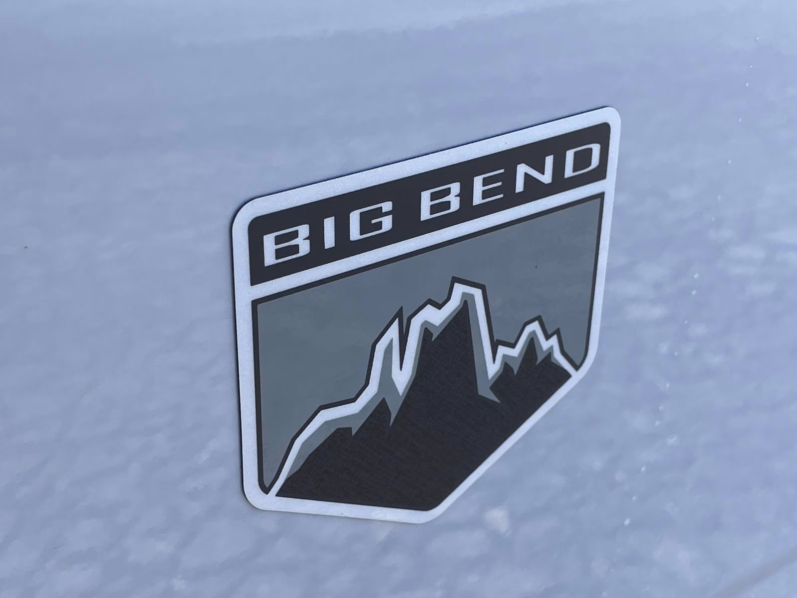 2026 White Metallic Ford Bronco Sport Big Bend 4X4 SUV