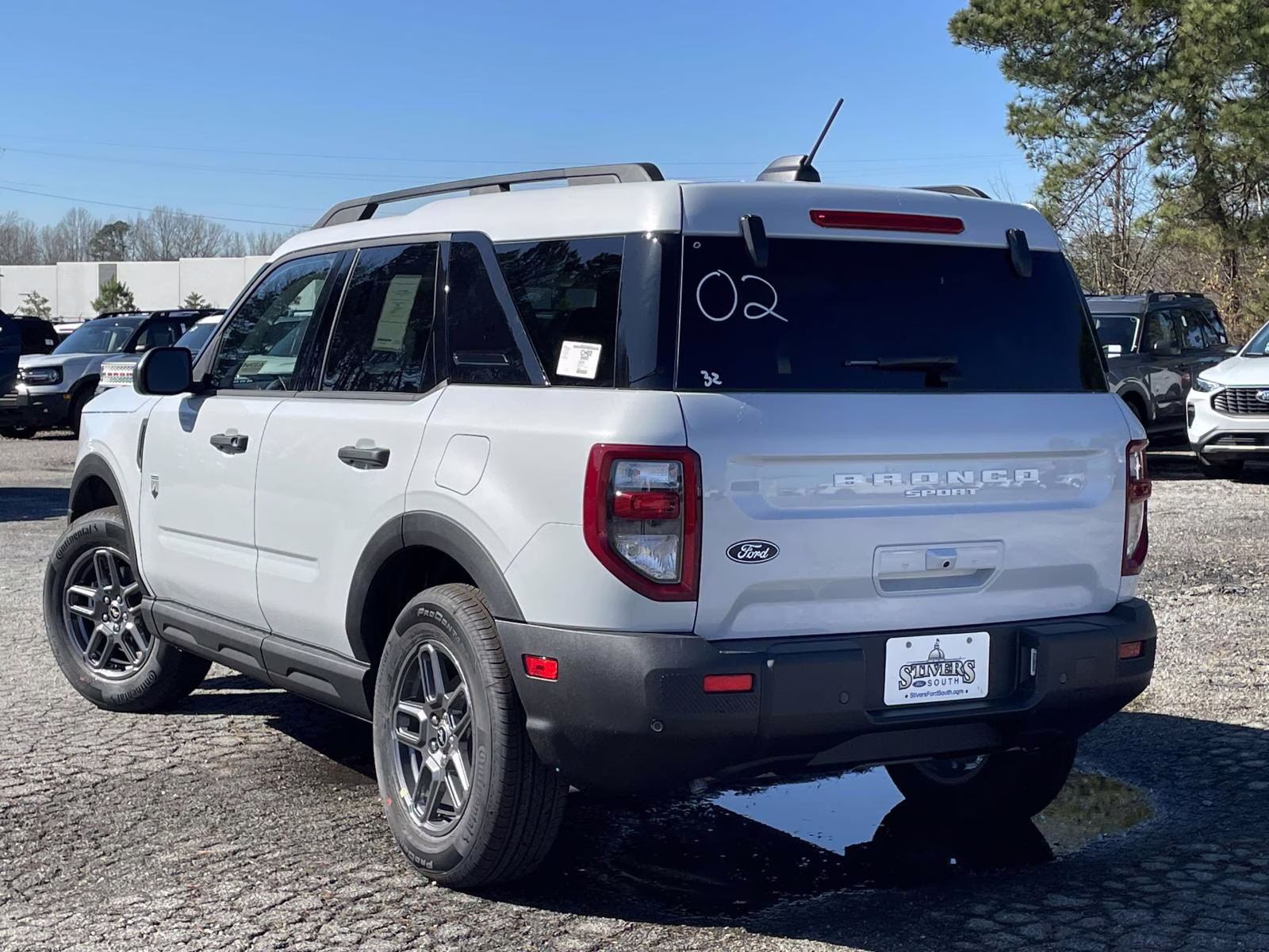 2026 White Metallic Ford Bronco Sport Big Bend 4X4 SUV