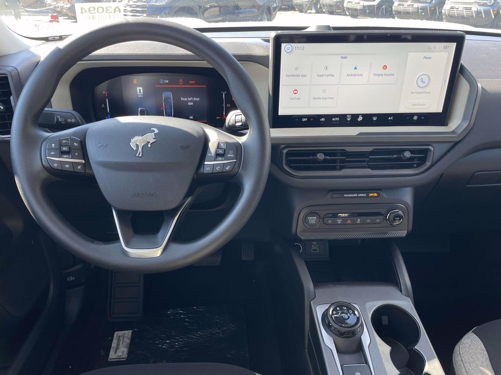 2026 White Metallic Ford Bronco Sport Big Bend 4X4 SUV