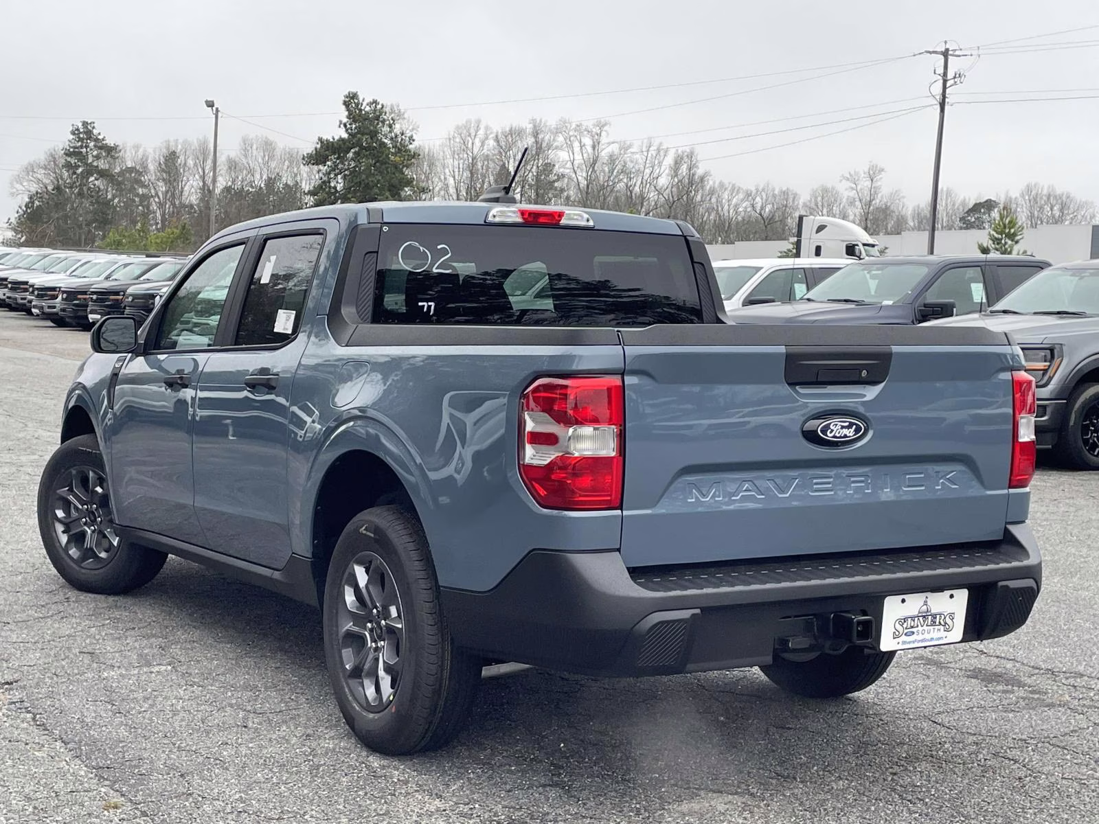 2026 Azure Gray Metallic Ford Maverick XLT AWD Truck