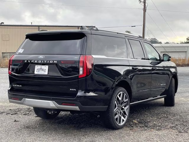 2026 Black Metallic Ford Expedition Max Platinum 4X4 SUV