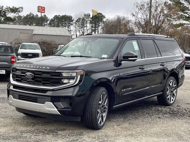 2026 Black Metallic Ford Expedition Max Platinum 4X4 SUV