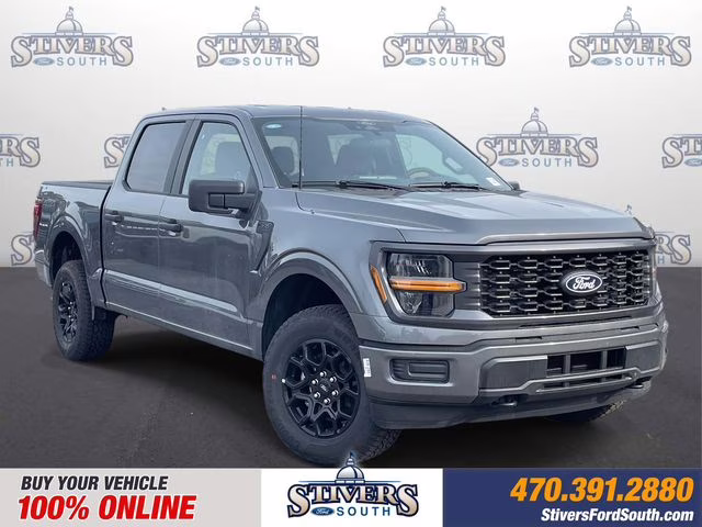 2026 Gray Metallic Ford F-150 STX 4X4 Truck