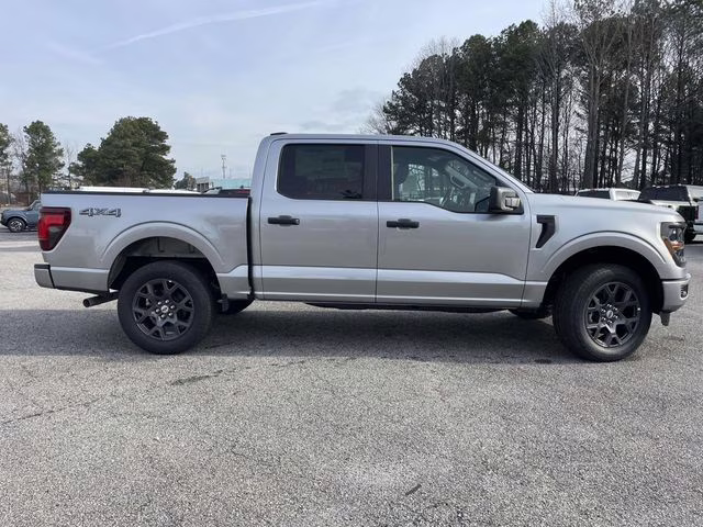 2026 Silver Metallic Ford F-150 STX 4X4 Truck