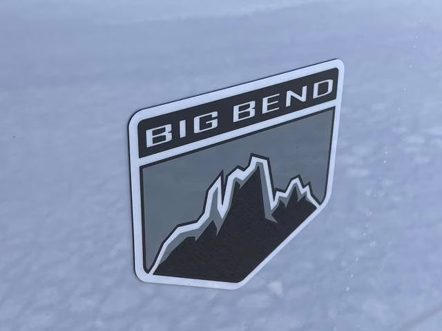 2026 White Metallic Ford Bronco Sport Big Bend 4X4 SUV