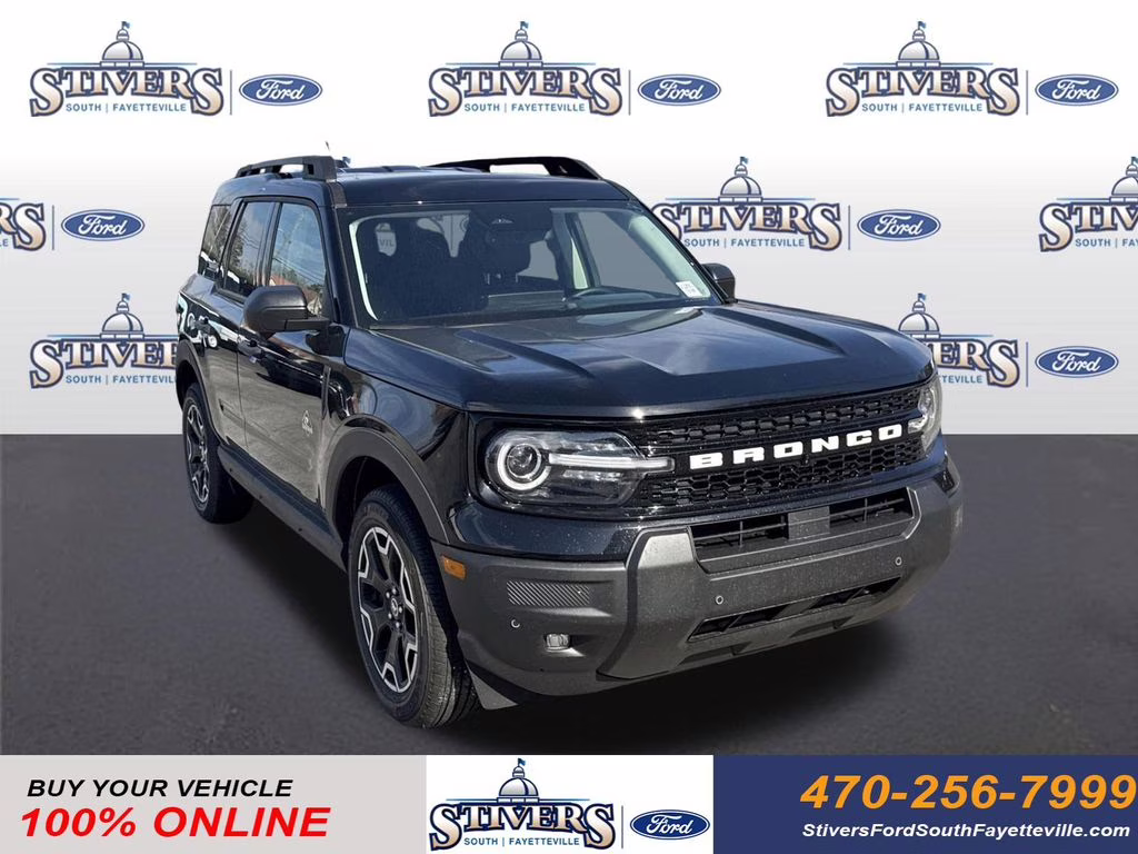 2026 Shadow Black Ford Bronco Sport Outer Banks 4X4 SUV
