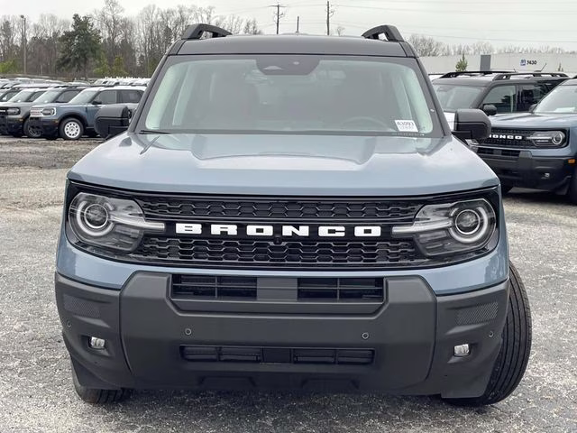 2026 Azure Gray Metallic Ford Bronco Sport Outer Banks 4X4 SUV