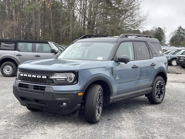 2026 Azure Gray Metallic Ford Bronco Sport Outer Banks 4X4 SUV