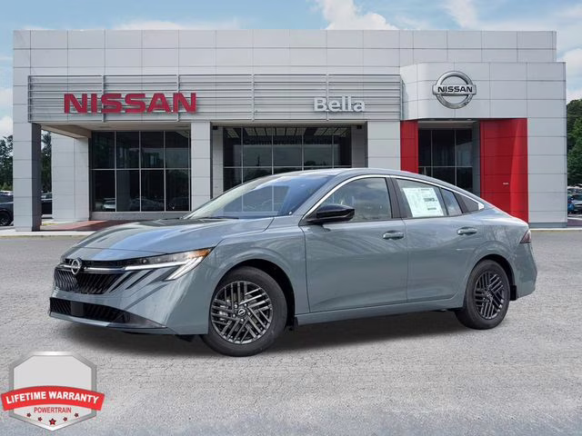 2026 Atlantic Gray Metallic Nissan Sentra SV FWD Sedan