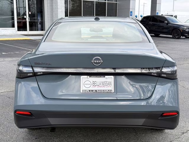2026 Atlantic Gray Metallic Nissan Sentra SV FWD Sedan
