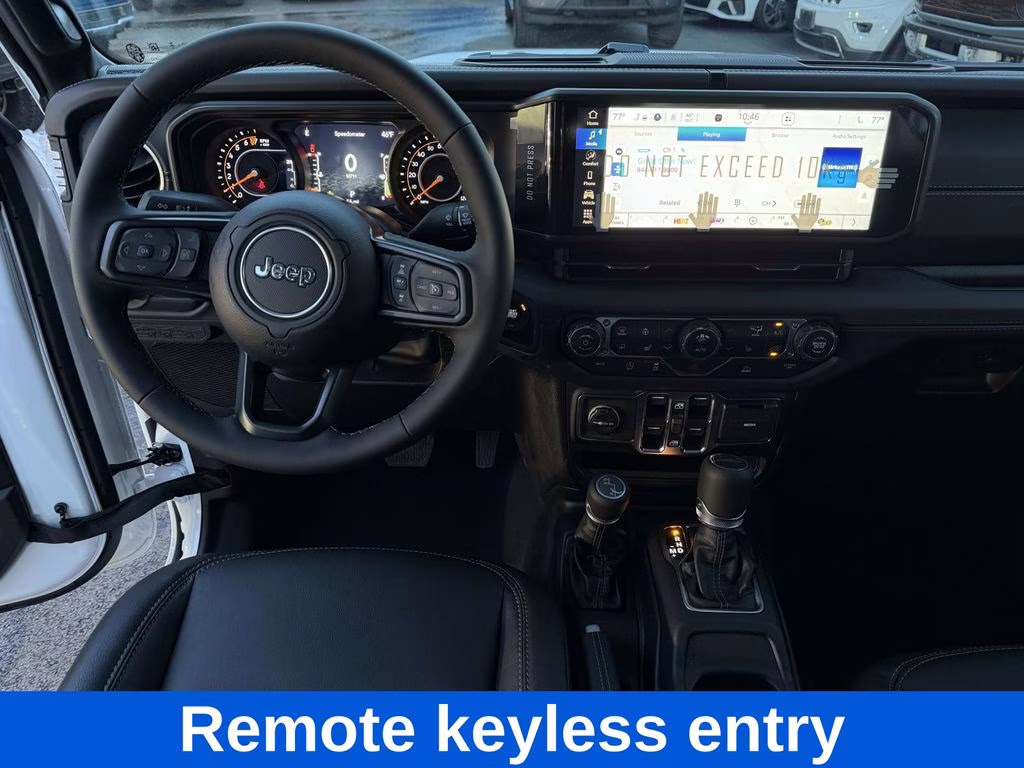 2026 Bright White Clearcoat Jeep Gladiator Sahara 4X4 Truck