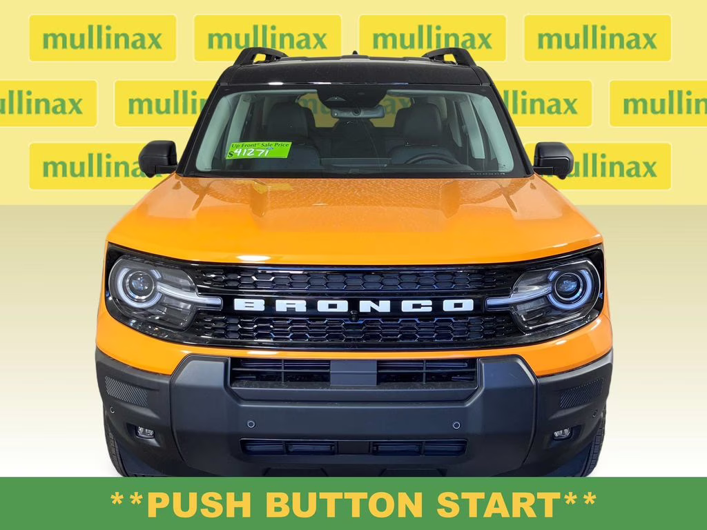 2026 Orange Fury Metallic Tri-Coat Ford Bronco Sport Outer Banks 4X4 SUV