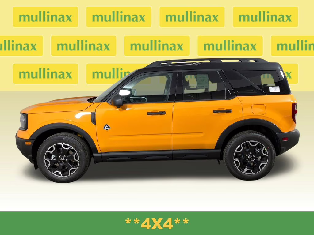 2026 Orange Fury Metallic Tri-Coat Ford Bronco Sport Outer Banks 4X4 SUV