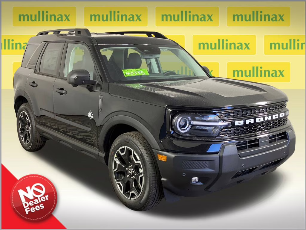 2026 Shadow Black Ford Bronco Sport Outer Banks 4X4 SUV