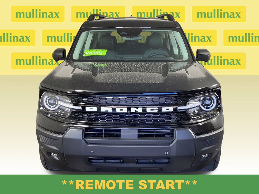 2026 Shadow Black Ford Bronco Sport Outer Banks 4X4 SUV